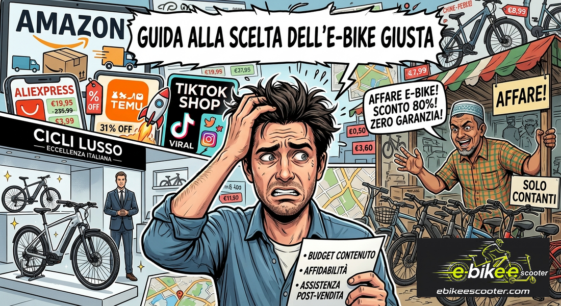 Guida alla scelta della prima e-bike: come risparmiare senza rinunciare all'affidabilità